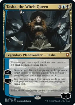 Tasha, the Witch Queen - Blue/Black – Infinity Flux