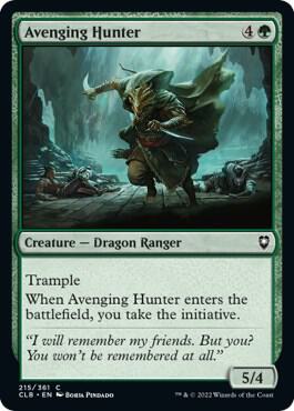 Avenging Hunter - Green