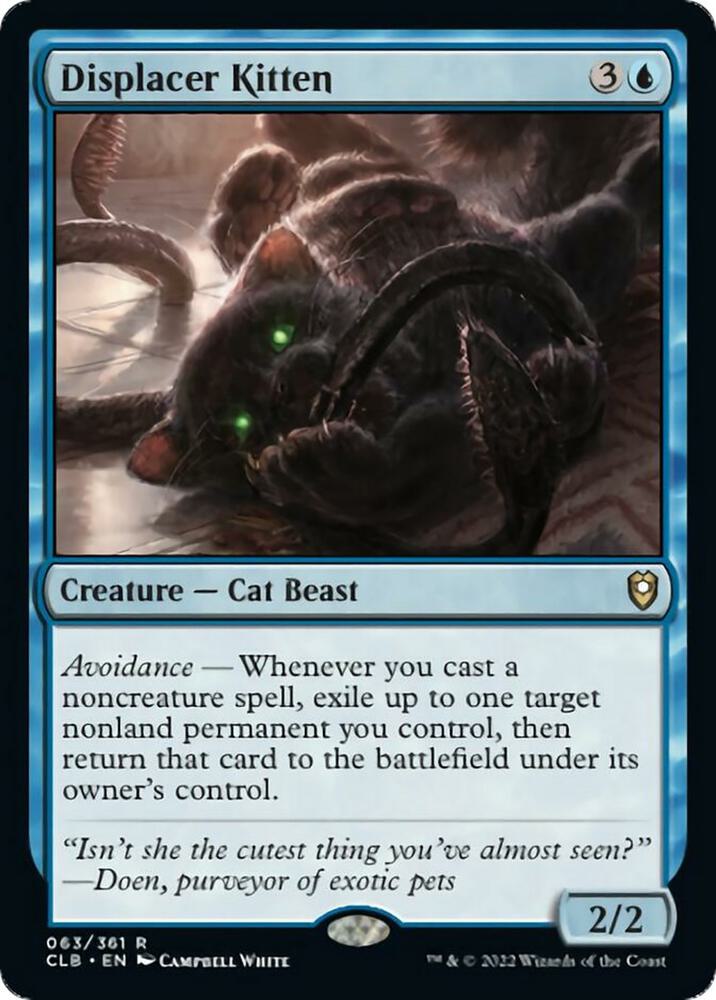 Displacer Kitten - Blue
