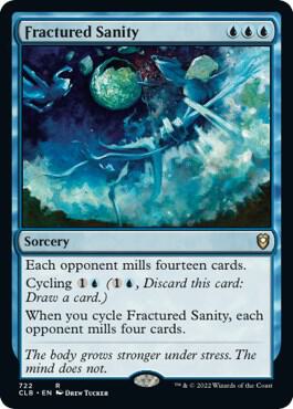 Fractured Sanity - Blue