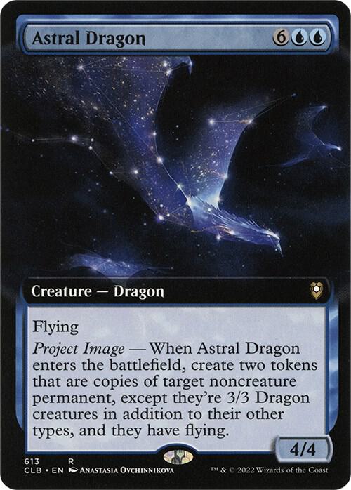 Astral Dragon (Extended Art) - Commander Legends: Battle for Baldur's Gate (CLB)