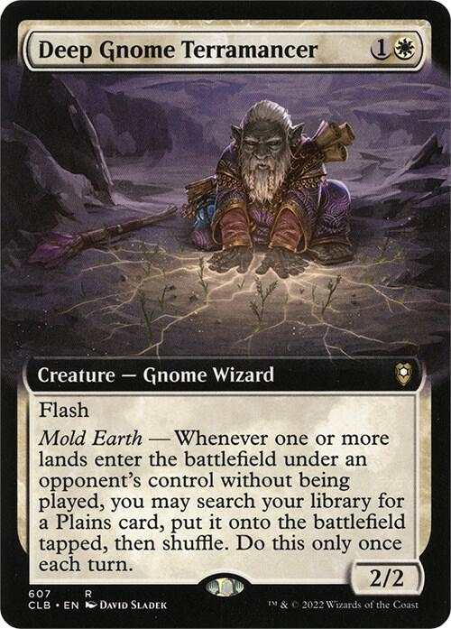 Deep Gnome Terramancer - White