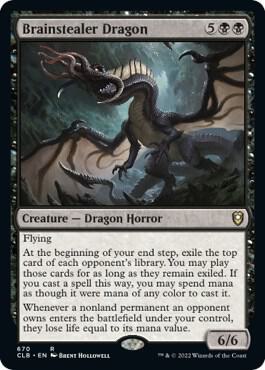 Brainstealer Dragon - Black