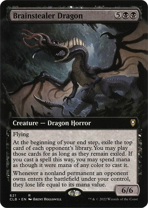 Brainstealer Dragon - Black