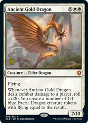 Ancient Gold Dragon - White