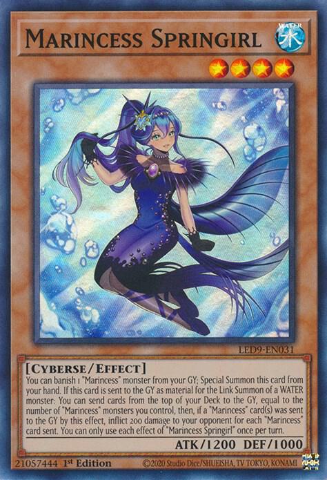 Marincess Springirl - Yugioh - Cyberse/Effect