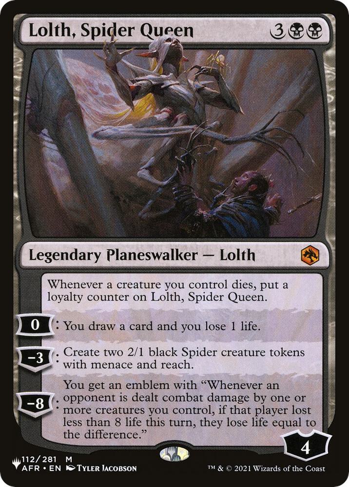 Lolth, Spider Queen - Black