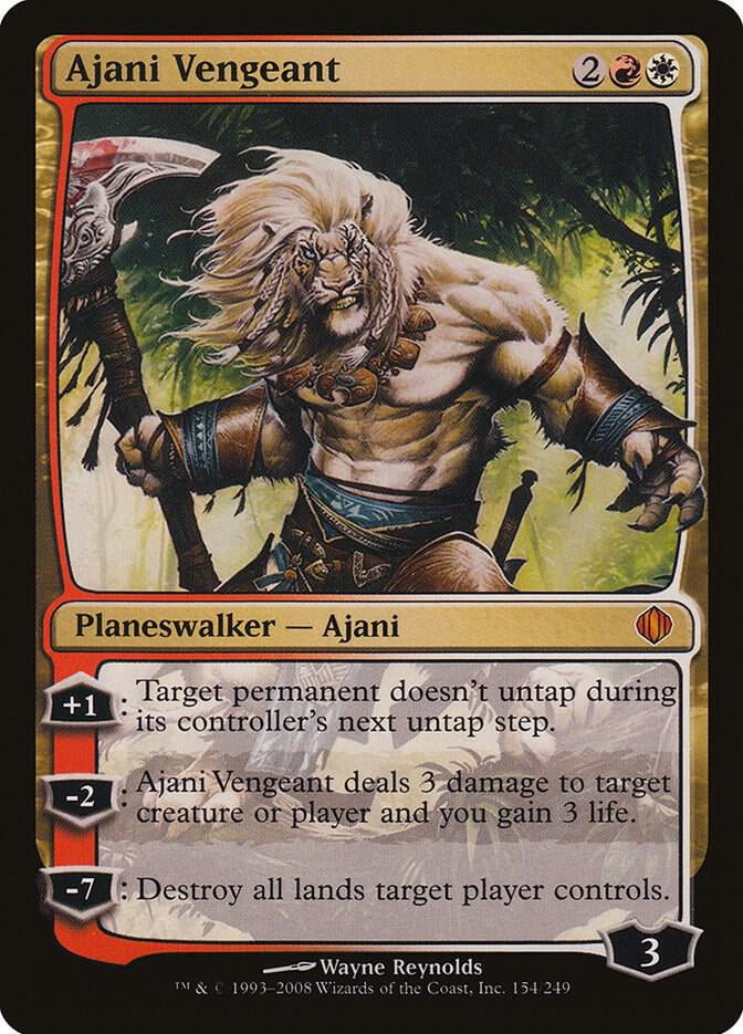 Ajani Vengeant - Red/White