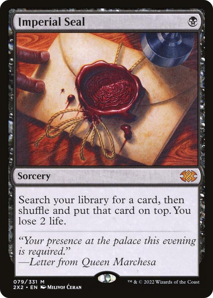 Imperial Seal - Black