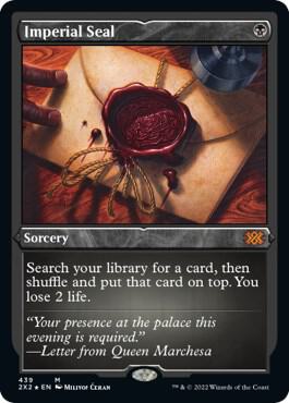 Imperial Seal - Sorcery Black