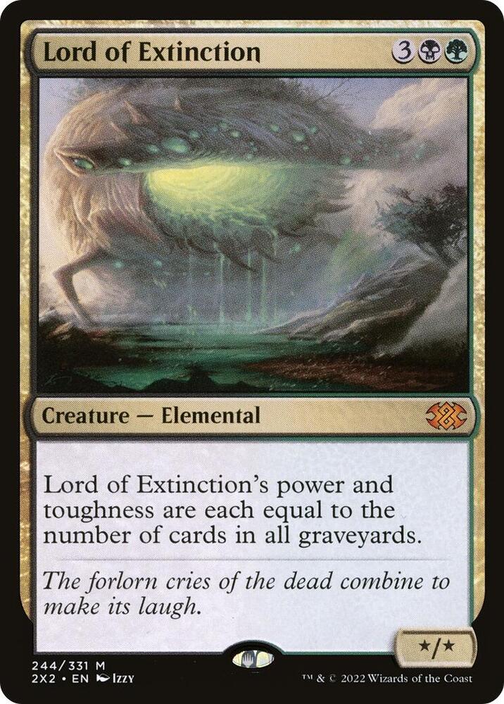 Lord of Extinction - Black/Green