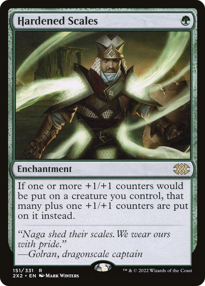 Hardened Scales - Green