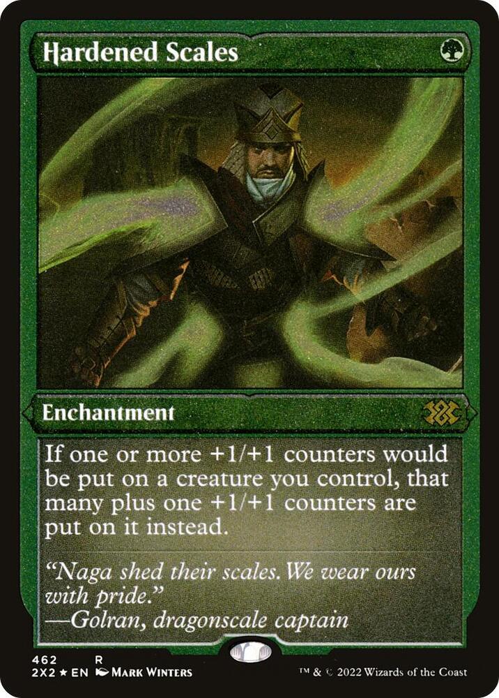 Hardened Scales - Green