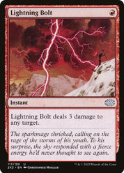 Lightning Bolt - Red