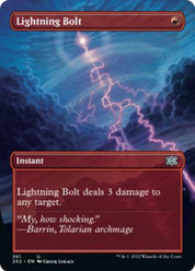 Lightning Bolt - Red