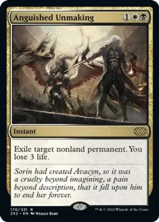 Anguished Unmaking - White/Black