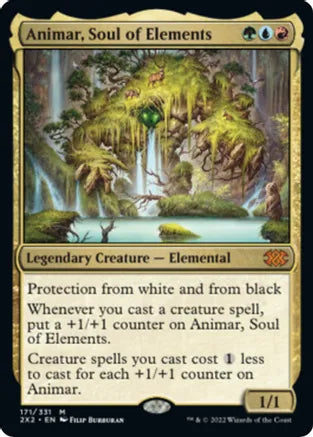 Animar, Soul of Elements - Green/Blue/Red
