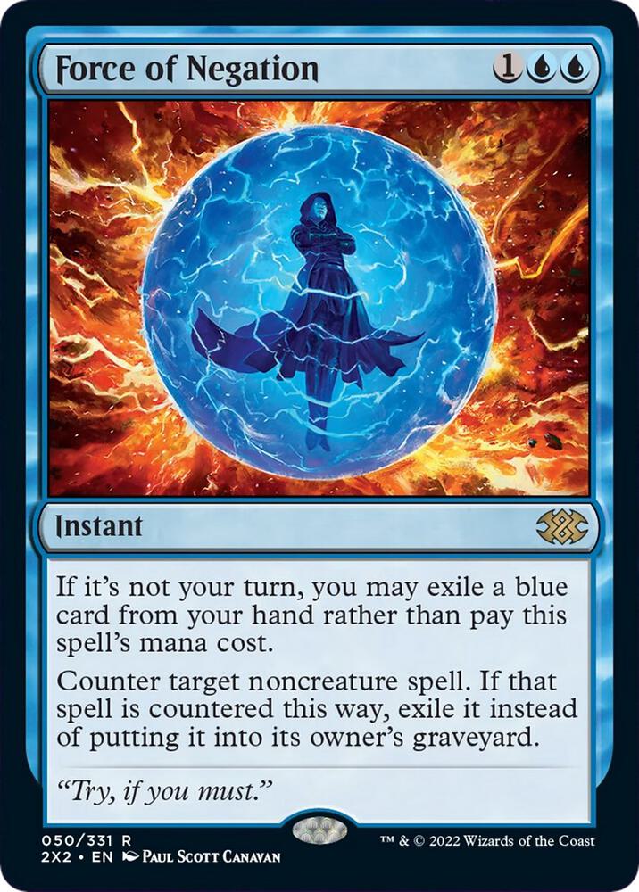 Force of Negation - Blue