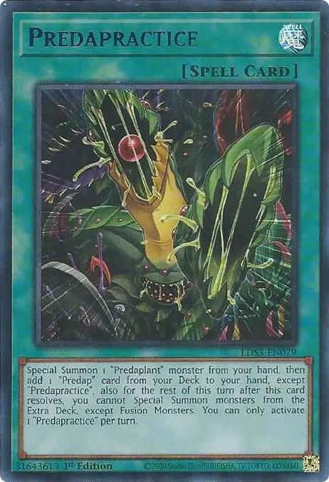 Predapractice - Yugioh - Spell Card