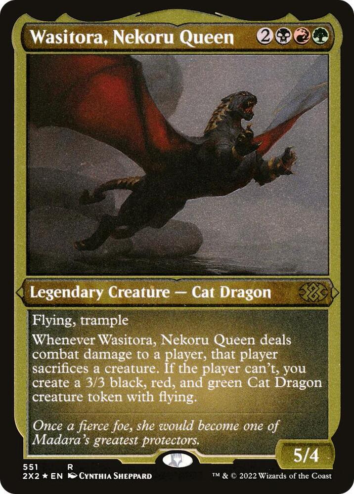 Wasitora, Nekoru Queen - Black/Red/Green