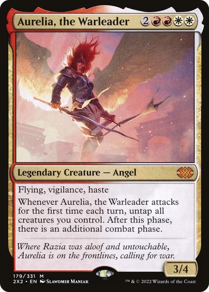 Aurelia, the Warleader - Red/White