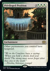 Privileged Position - Green/White