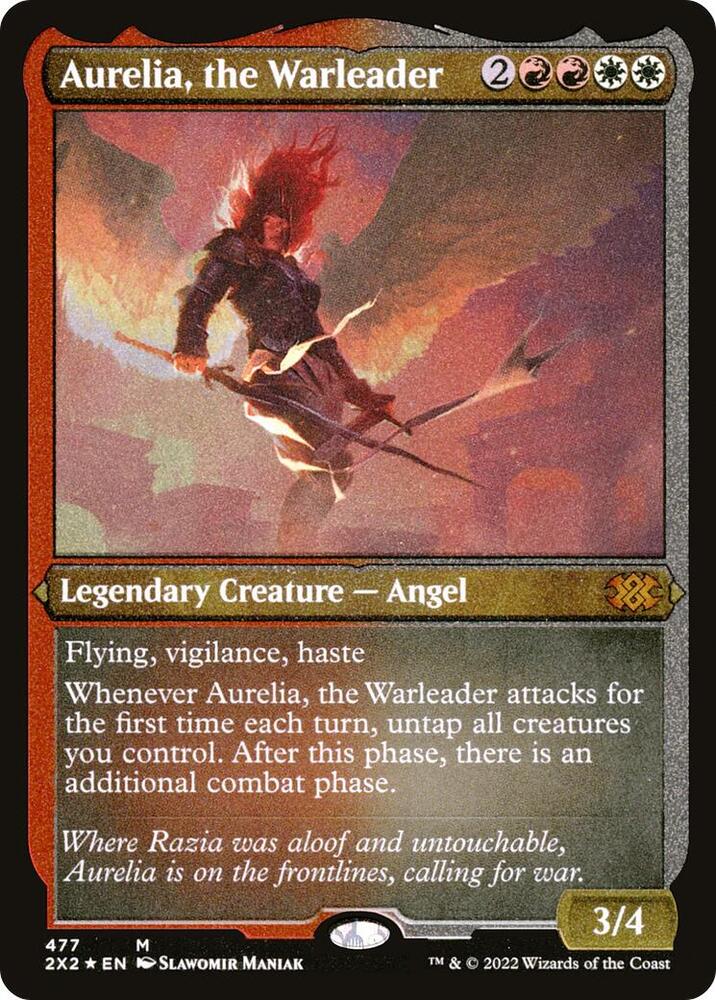 Aurelia, the Warleader - Red/White