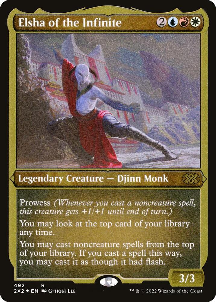 Elsha of the Infinite - Blue/Red/White
