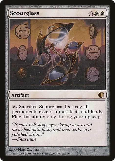 Scourglass - White