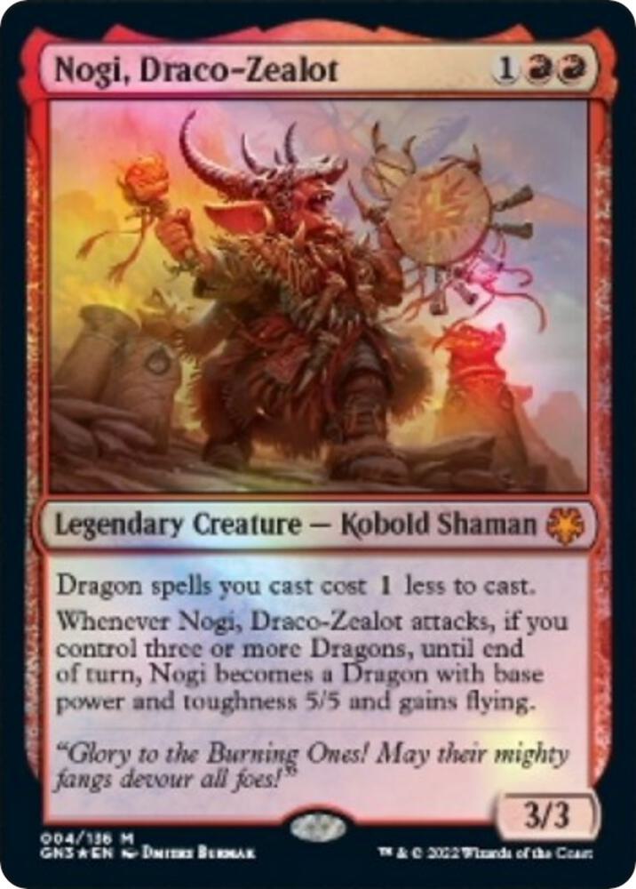 Nogi, Draco-Zealot - Red