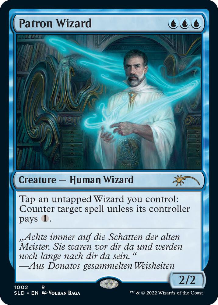 Patron Wizard - Blue
