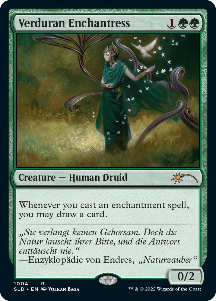 Verduran Enchantress - Green