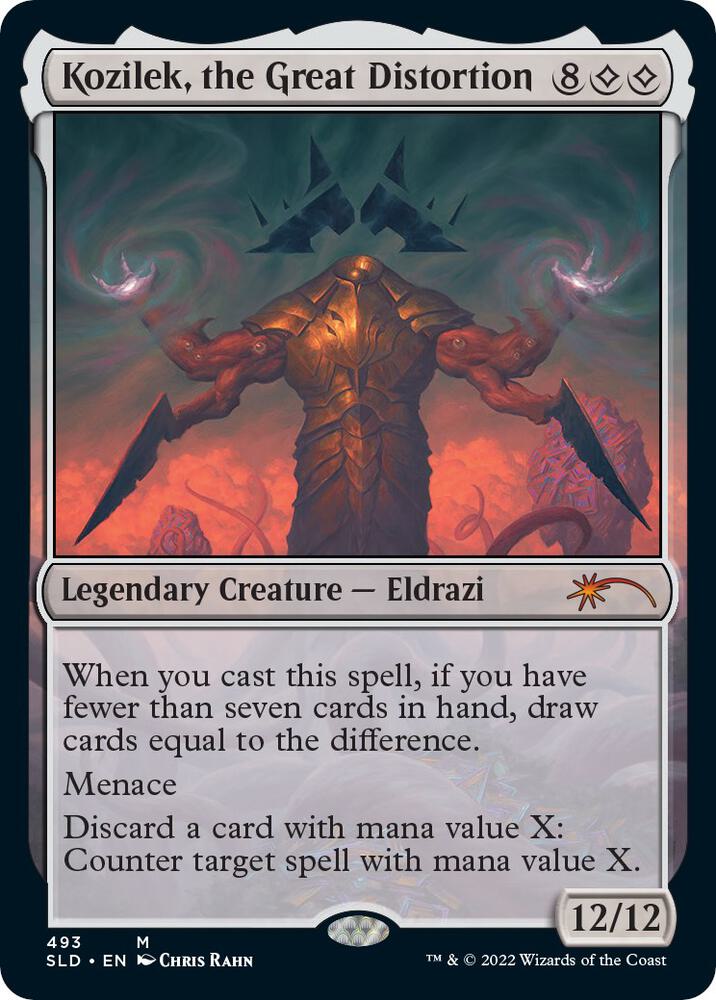 Kozilek, the Great Distortion - Legendary Creature - Eldrazi - Colorless