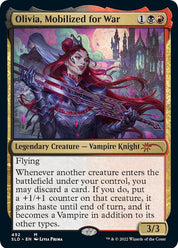 Olivia, Mobilized for War - Black/Red