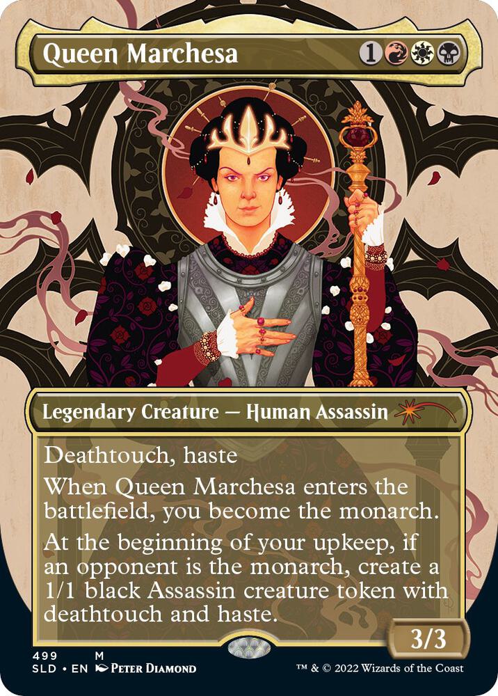 Queen Marchesa - Red/White/Black