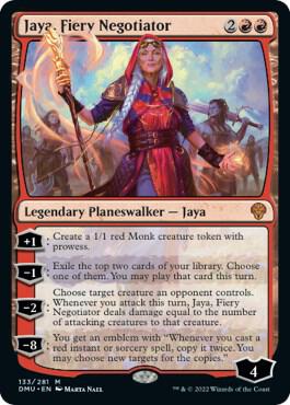 Jaya, Fiery Negotiator - Red