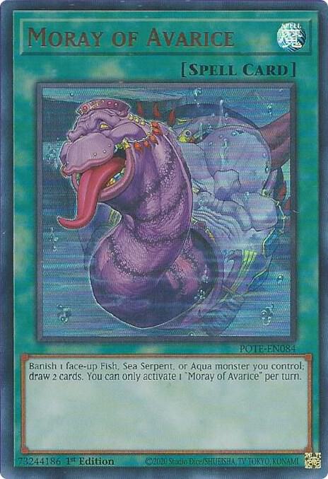 Moray of Avarice - Yugioh - Spell Card
