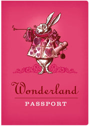 Wonderland Passport Notebook