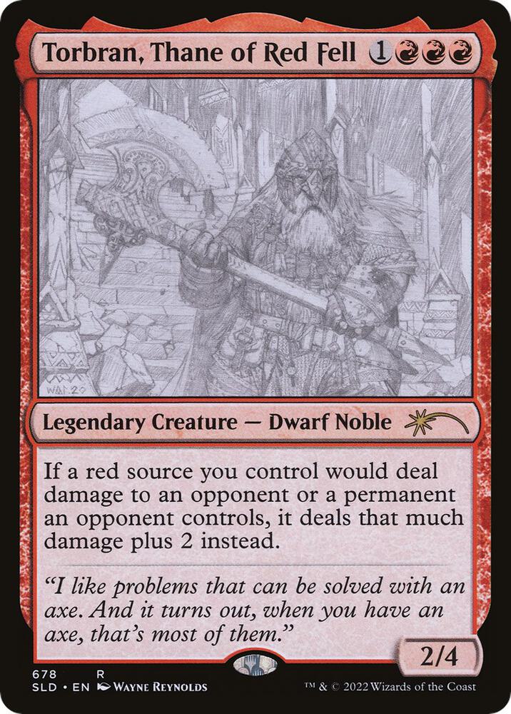 Torbran, Thane of Red Fell - Red
