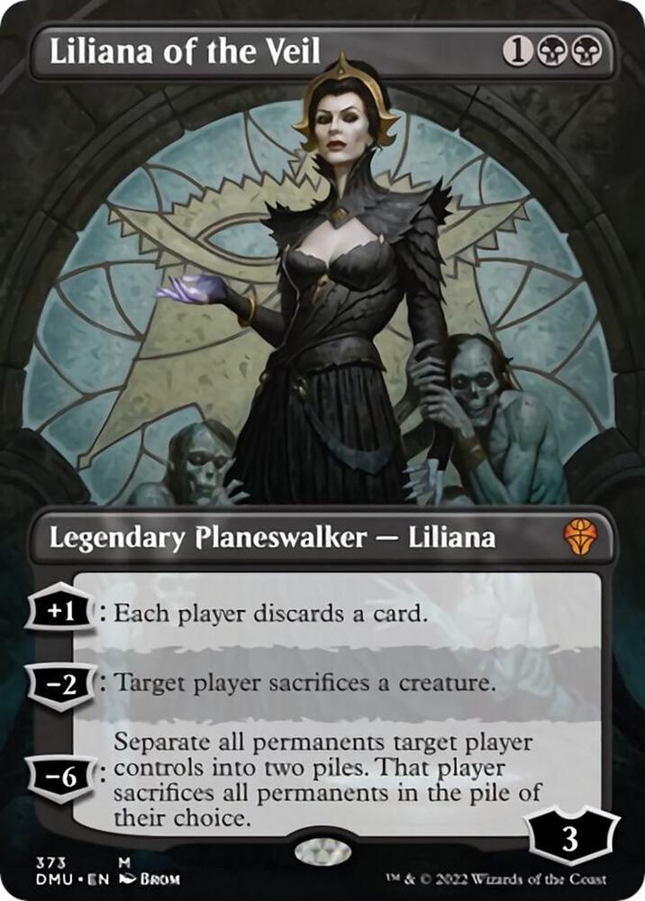 Liliana of the Veil - Legendary Planeswalker - Liliana Black Infinity Flux Liliana of the Veil - Legendary Planeswalker - Liliana Black Infinity Flux