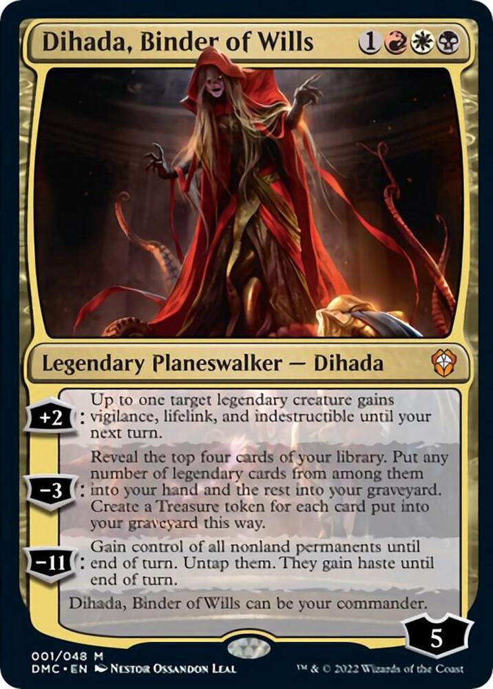 Dihada, Binder of Wills - Red/White/Black