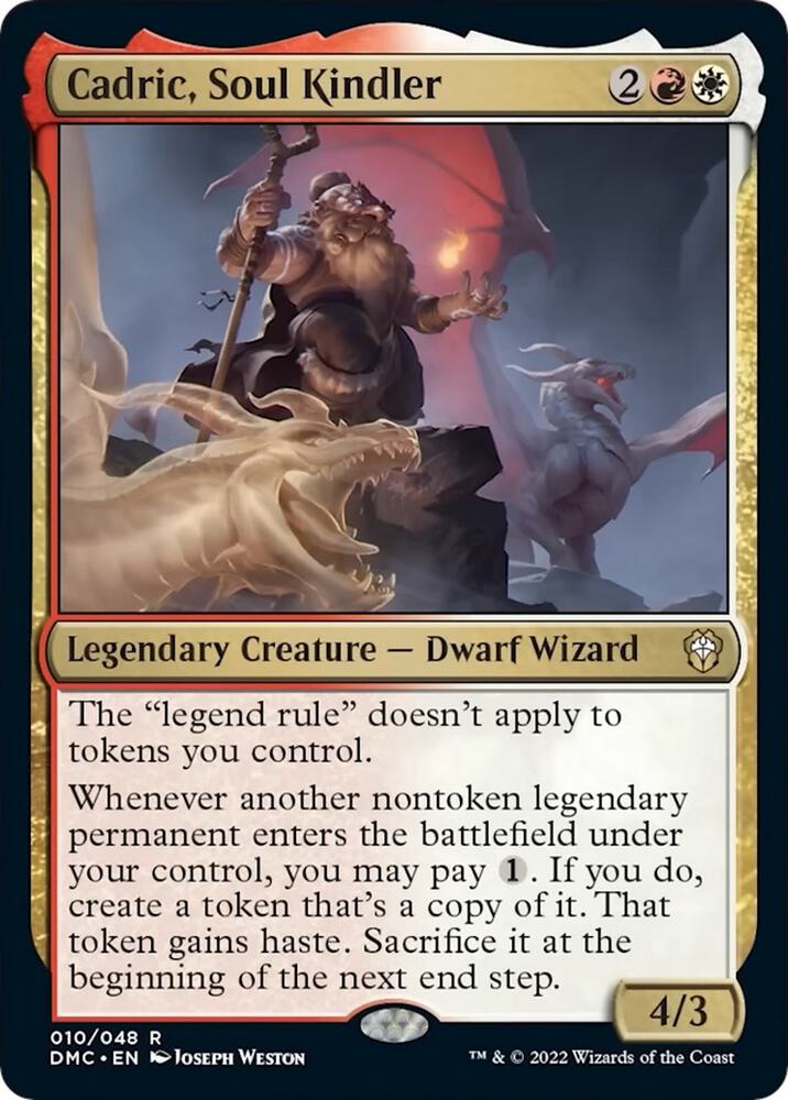 Cadric, Soul Kindler - Red/White