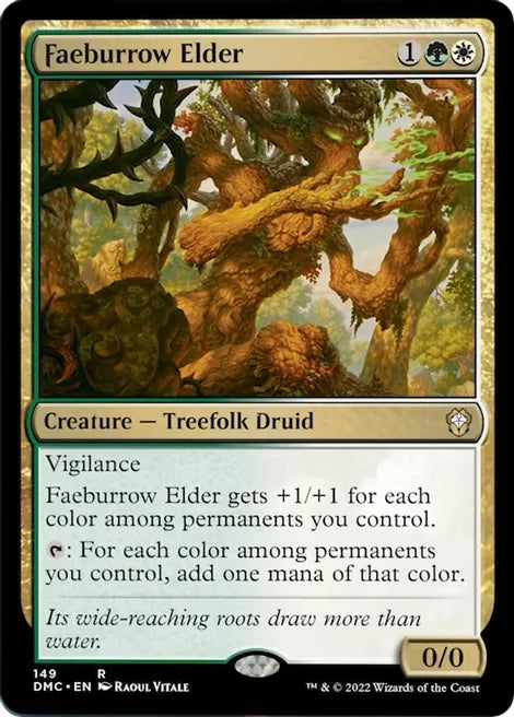 Faeburrow Elder - Green/White