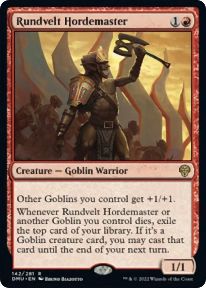 Rundvelt Hordemaster - Red