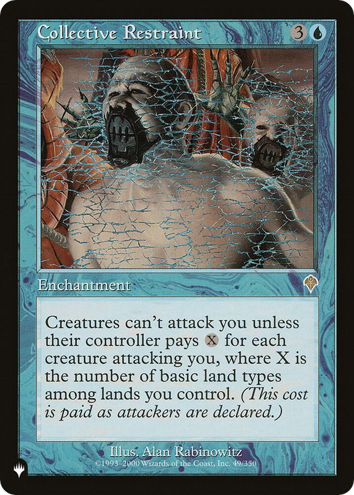 Collective Restraint - Blue