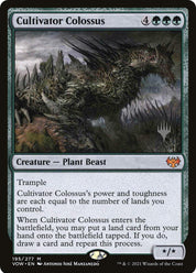 Cultivator Colossus - Green