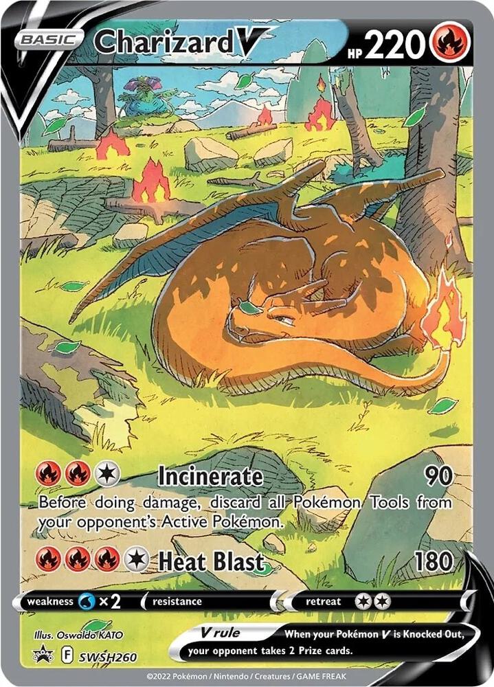 Charizard V - Fire