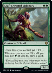 Leaf-Crowned Visionary - Green