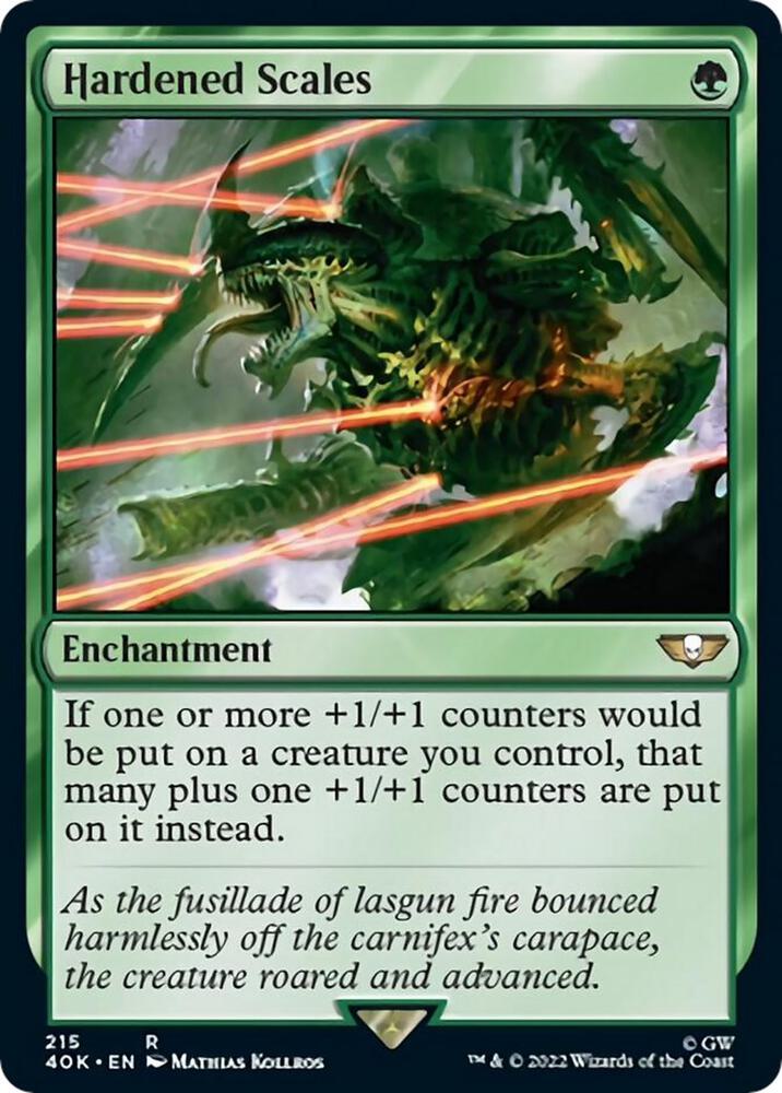 Hardened Scales - Green