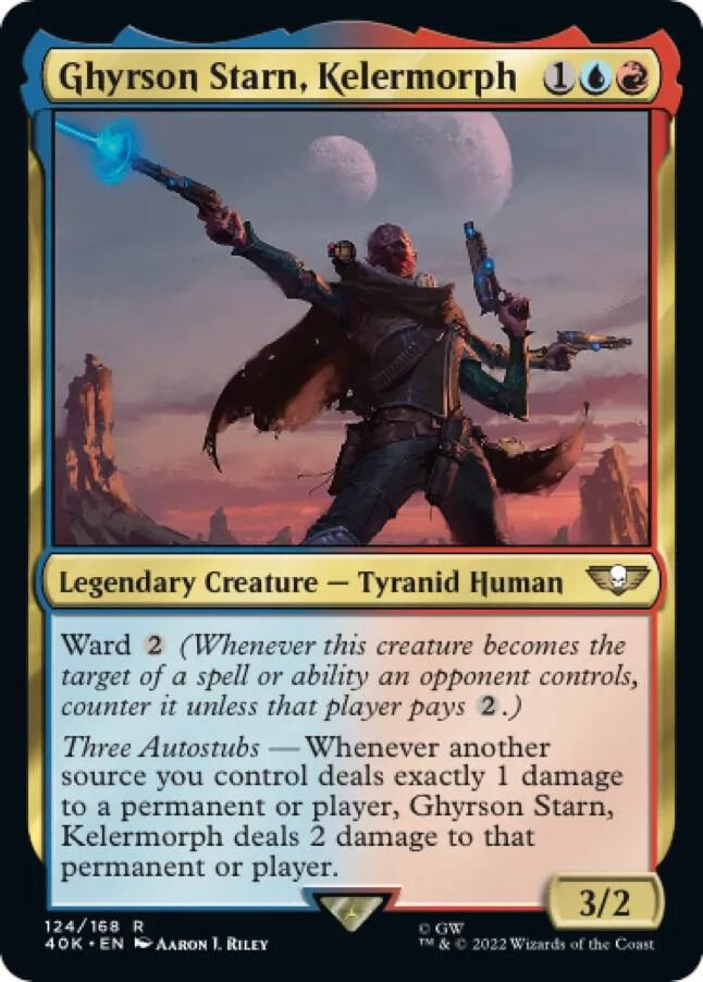 Ghyrson Starn, Kelermorph - Blue/Red